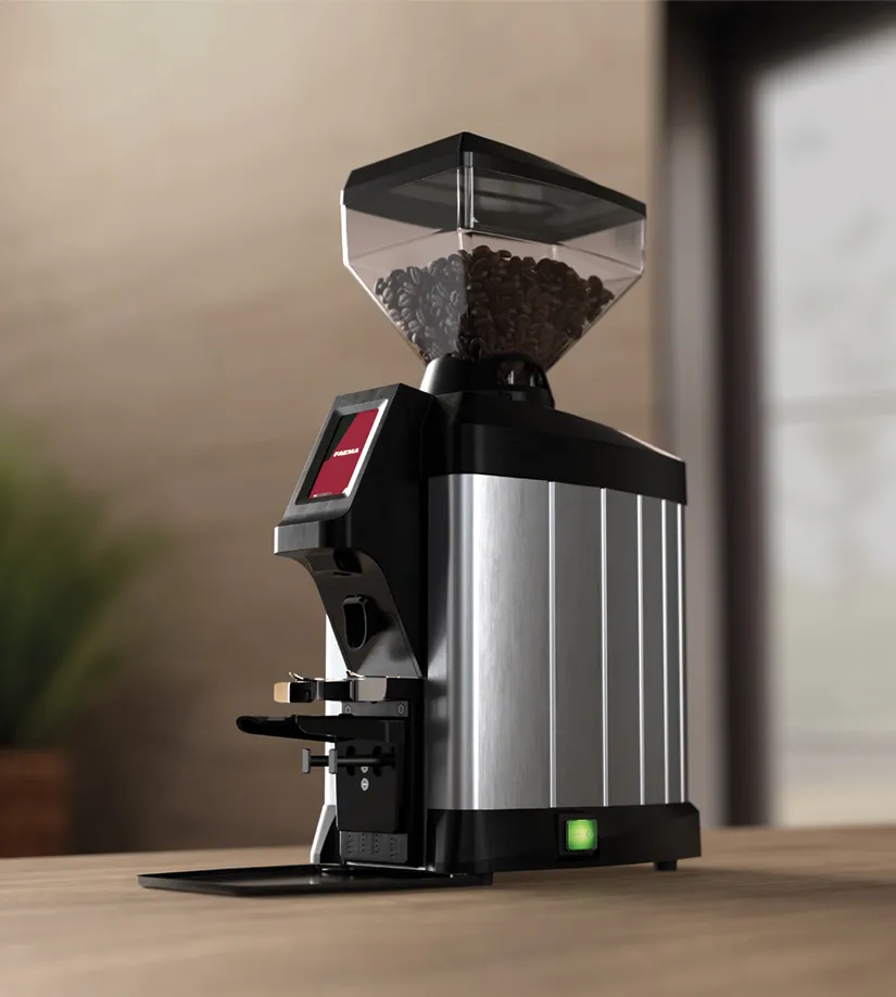 Professionelle Kaffeemühle für den Einsatz an Kaffeemaschinen